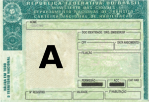 Carteira de Motorista A