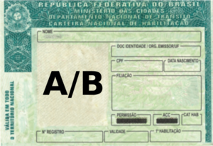 Carteira de Motorista AB