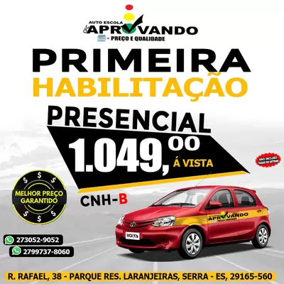 Auto Escola Aprovando - Parque Residencial Laranjeiras - Serra/ ES - Guia Porto Canoa Auto Escola Aprovando - Parque Residencial Laranjeiras - Serra/ ES - Guia Porto Canoa