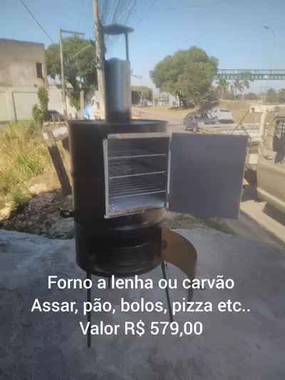 Forno a Lenha ou Carvão