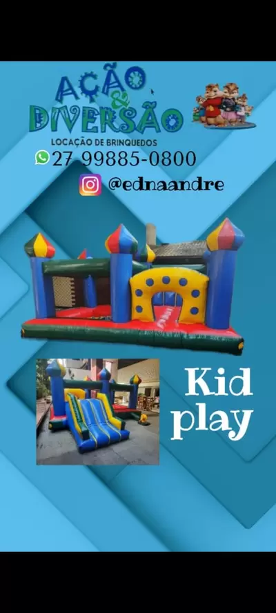 Aluguel de Inflável Kid Play