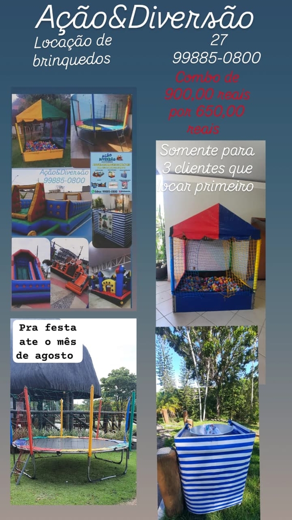 Locação de Brinquedos