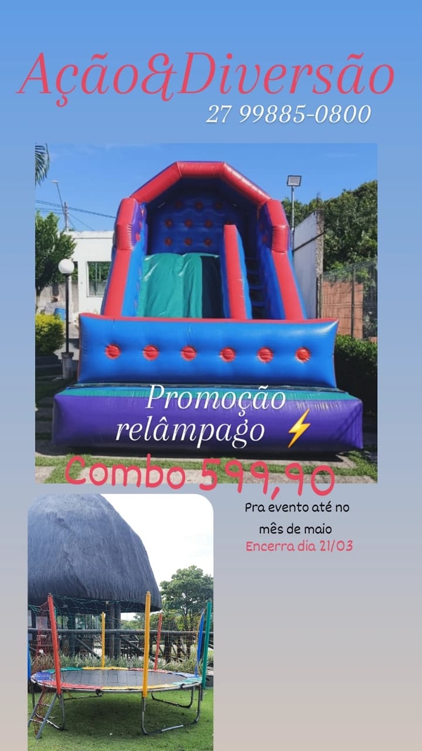 Pula Pula + Escorrega