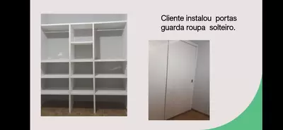 Guarda roupa de chapa de gesso