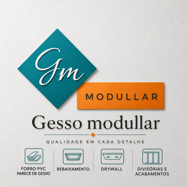 Gmmodullar rebaixamento, paredes e PVC