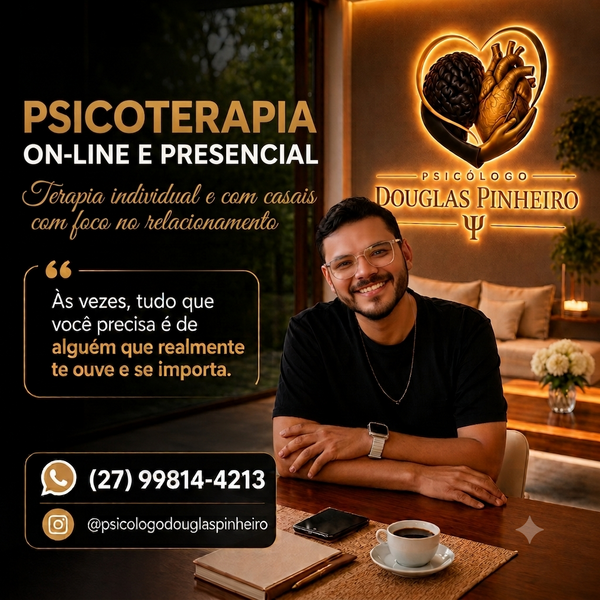 Psicólogo Douglas Pinheiro