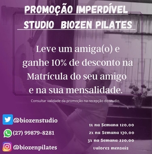 Pilates 3x por Semana