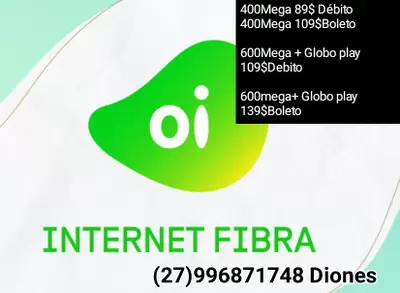 Internet Oi Fibra 600 Mega