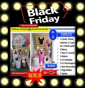 Promoção Black Friday KIT G