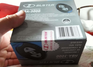 Alarme Automotivo HBuster Novo Lacrado